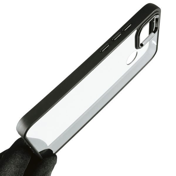 Чохол для Xiaomi Redmi 10A з кольоровими високими бортами наредмі 10 а чорний 0007846 фото