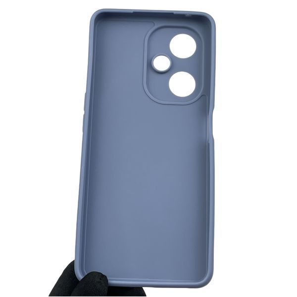 Чохол для OnePlus Nord CE 3 Lite з квадратними гранями із захистом камери на ванплас норс се 3 лайт блакитний 0012381 фото