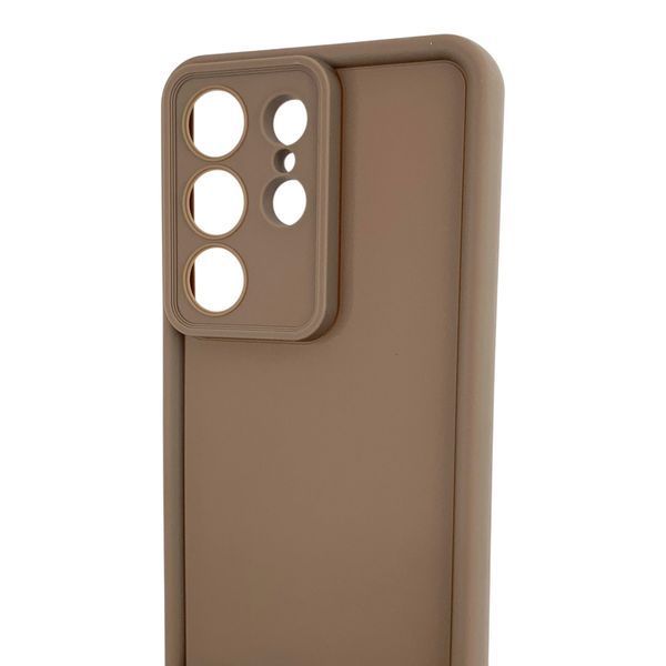 Чохол силіконовий Soft Touch для Samsung Galaxy S26 Ultra коричневий (Повний захист камери) 0053927 фото