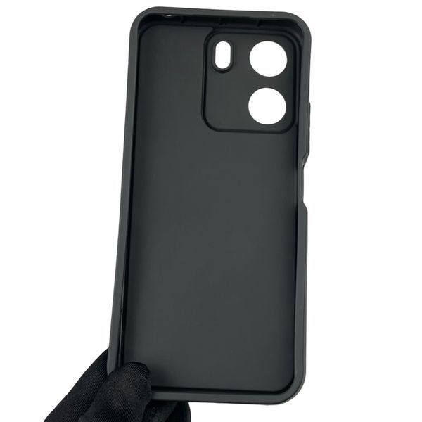 Чохол для Xiaomi Redmi 13C з 3д малюнком дитячий жіночий об'ємний на сяомі редмі 13с чорний 0011935 фото