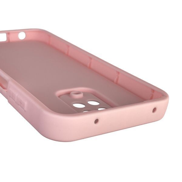 Чохол силіконовий оригінальний Soft Touch з 3D принтом мему сібу для Xiaomi Redmi Note 9 Pro рожевий (Повний захист камери) 0048009 фото