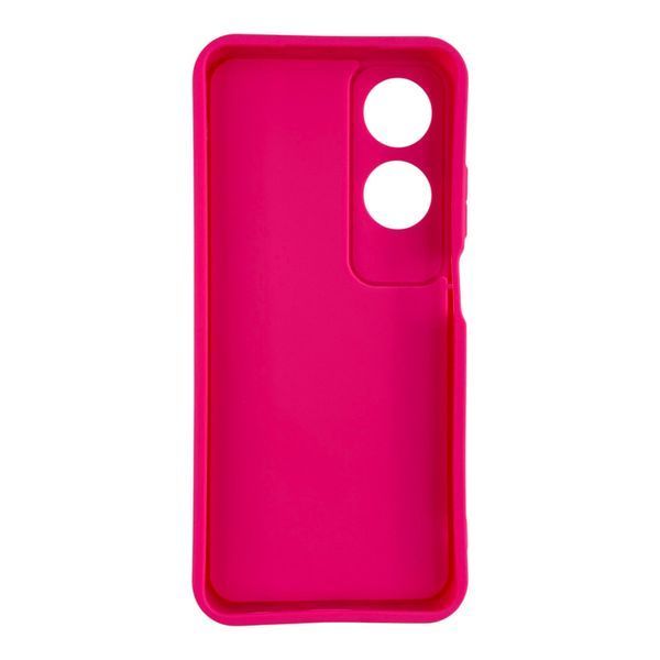 Чехол силиконовый Soft Touch с 3D принтом для Oppo A60 малиновый (Полная защита камеры) 0057476 фото