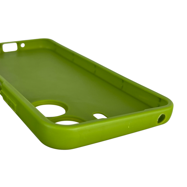 Чохол силіконовий Soft Touch з 3D принтом для Xiaomi Poco C65 салатовий (Повний захист камери) 0040720 фото