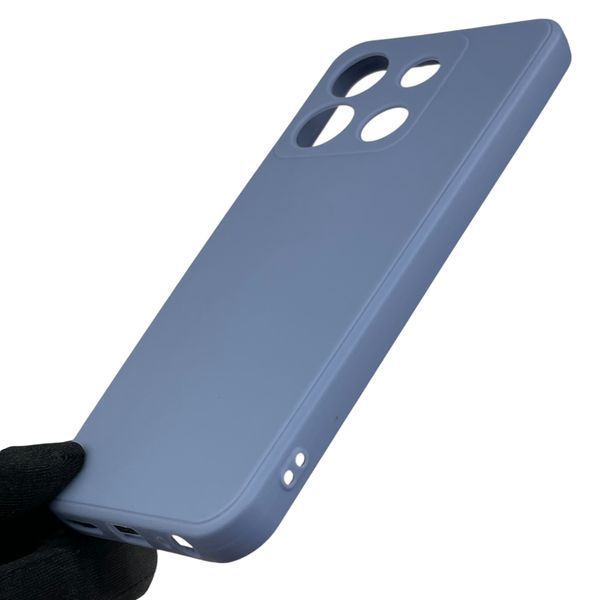 Чохол для TECNO Spark Go 2023 з квадратними гранями із захистом камери на техно спарк го 2023 блакитний 0012370 фото