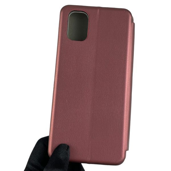Чехол-книжка для ZTE Blade V2020 Smart с подставкой на зте блейд в2020 смарт бордовая 0000859 фото