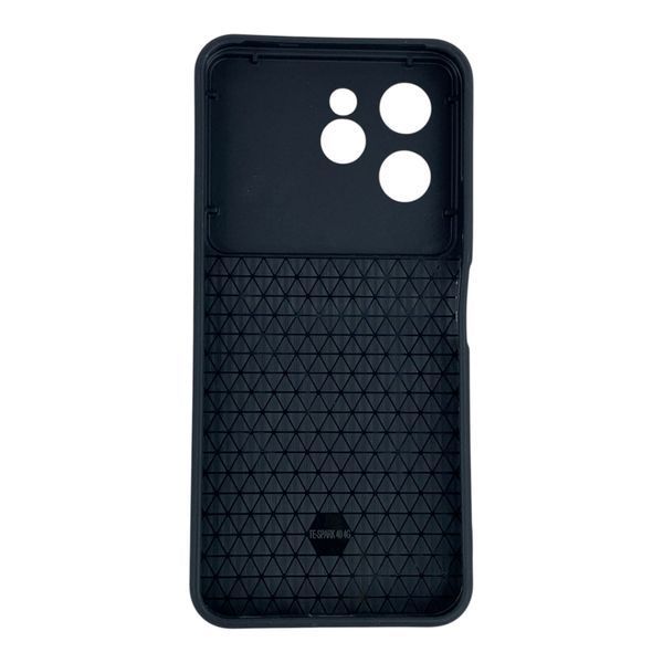 Чехол противоударный для Tecno Spark 40 (KM5n) с магнитной пластиной со шторкой на камере черный 0051698 фото