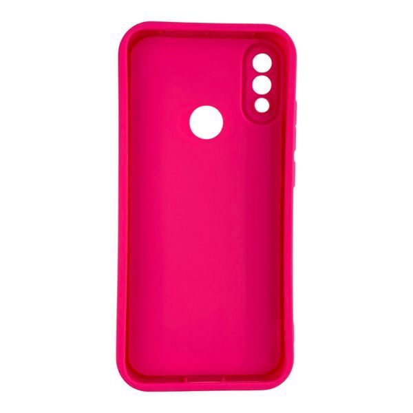 Чохол силіконовий Soft Touch для Xiaomi Redmi Note 7 малиновий (Повний захист камери) 0053877 фото