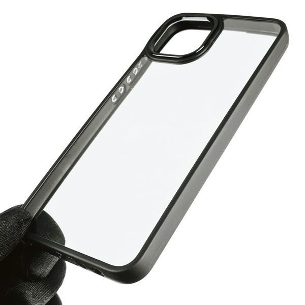 Чохол для Samsung Galaxy A03 SM-A035F з кольоровими високими бортами на самсунг а03 чорний 0007796 фото