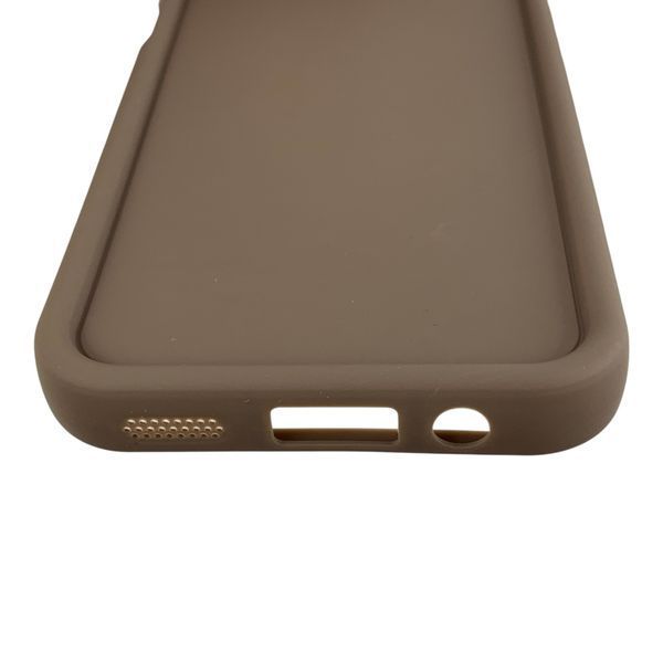 Чохол силіконовий Soft Touch для Motorola G34 коричневий (Повний захист камери) 0054409 фото