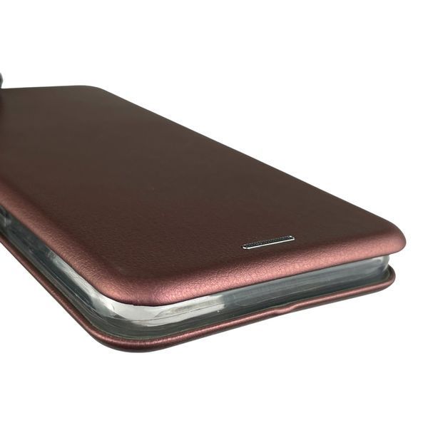 Чохол-книжка для OPPO A55 4G з підставкою на оппо а55 бордова gd1 0012954 фото