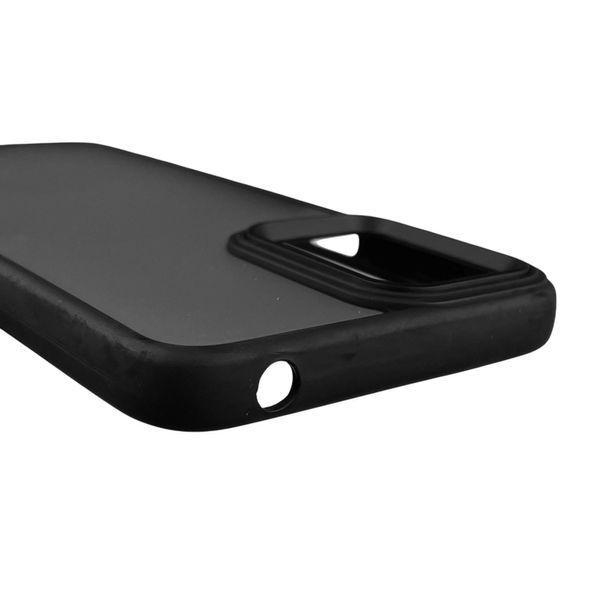 Чохол для Motorola Moto G23 PAX20009 протиударний матовий напівпрозорий з високими бортами на моторола г23 чорний 0000758 фото