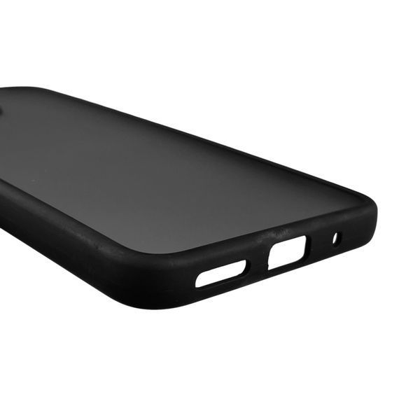 Чохол для Motorola Moto G23 PAX20009 протиударний матовий напівпрозорий з високими бортами на моторола г23 чорний 0000758 фото