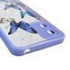 Чохол для Motorola Moto E13 (PAXT0034) з блискітками з метеликами на моторола е13 бузковий 0037542 фото 5