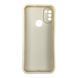 Чехол силиконовый Soft Touch для Samsung Galaxy A11 молочный (Полная защита камеры) 0053977 фото 2