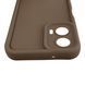 Чохол силіконовий Soft Touch для Motorola G34 коричневий (Повний захист камери) 0054409 фото 5