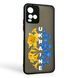 Чохол для телефона Vivo Y21S с 3D принтом патріотичним із захистом камери на віво у21с чорний 0038050 фото 1