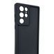 Чехол силиконовый Soft Touch для Samsung Galaxy S22 Ultra черный (Полная защита камеры) 0054072 фото 3