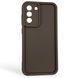 Чохол силіконовий Soft Touch для Samsung Galaxy S21 FE коричневий (Повний захист камери) 0054027 фото 1