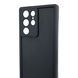 Чехол силиконовый Soft Touch для Samsung Galaxy S22 Ultra черный (Полная защита камеры) 0054072 фото 4