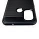 Чохол для телефона OnePlus Nord N100 карбоновий протиударний з високими бортами чорний 0052011 фото 6