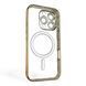 Чехол для Apple iPhone 16 Pro с линзами на камере с MagSafe на айфон 16 про золотой 0034424 фото 2