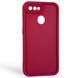 Чохол силіконовий Soft Touch для Oppo A12 бордовий (Повний захист камери) 0054248 фото 1