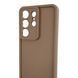 Чохол силіконовий Soft Touch для Samsung Galaxy S26 Ultra коричневий (Повний захист камери) 0053927 фото 4