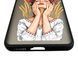 Чехол для телефона Xiaomi Redmi Note 11 Pro 4G с 3D принтом девушка маки колоски с высокими бортами черный 0059272 фото 6