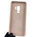 Чехол для Samsung Galaxy S9 Plus силиконовый с микрофиброй нескользящий на самсунг с9 плюс пудровый 0032232 фото 4