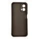 Чохол силіконовий Soft Touch для Motorola G34 коричневий (Повний захист камери) 0054409 фото 2