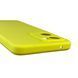 Чохол для Oppo Reno 7 4G силіконовий з мікрофіброю нековзний на оппо рено 7 4г жовтий 0031788 фото 5