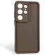 Чохол силіконовий Soft Touch для Samsung Galaxy S26 Ultra коричневий (Повний захист камери) 0053927 фото 1