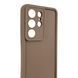 Чохол силіконовий Soft Touch для Samsung Galaxy S26 Ultra коричневий (Повний захист камери) 0053927 фото 3