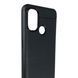 Чохол для телефона OnePlus Nord N100 карбоновий протиударний з високими бортами чорний 0052011 фото 2