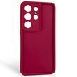 Чехол силиконовый Soft Touch для Samsung Galaxy S26 Ultra бордовый (Полная защита камеры) 0053928 фото