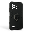 Чехол для телефона Umidigi Bison X10 бронированный с магнитным кольцом и защитой камеры черный 0051204 фото