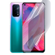 Плёнка гидрогелевая для Oppo A74 5G глянцевая противоударная на оппо а74 5г прозрачная