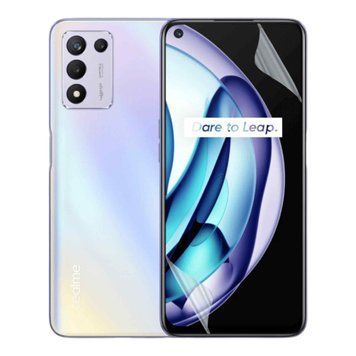 Антишпигун приватна плівка гідрогелева для Realme Q3t на реалмі к'ю3т прозора 0029450 фото