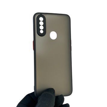 Чехол для телефона Oppo A31 с высокими бортами с защитой камеры на оппо а31 черный 0025907 фото