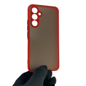 Чехол для телефона Samsung Galaxy A54 5G (SM-A546E) с высокими бортами с защитой камеры на самсунг а54 красный 0026067 фото