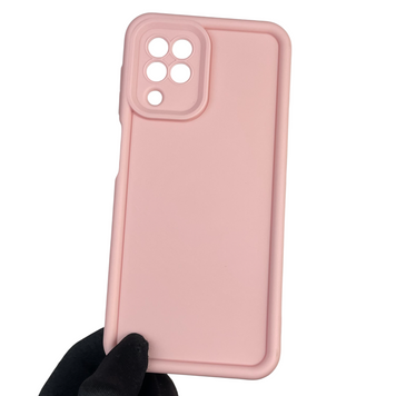 Чехол силиконовый Soft Touch для Samsung Galaxy M32 4G (SM-M325F) пудровый (Полная защита камеры) 0039584 фото