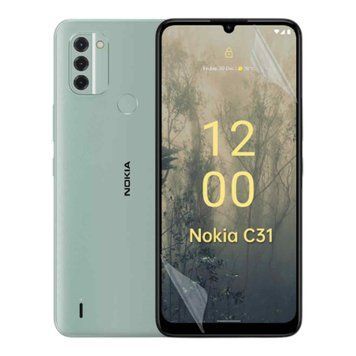 Плёнка гидрогелевая для Nokia C31 МАТОВАЯ противоударная на нокиа с31 прозрачная 0003631 фото