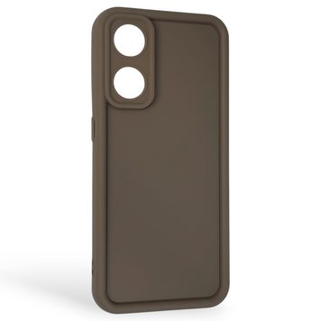 Чохол силіконовий Soft Touch для OPPO Reno 8T 4G коричневий (Повний захист камери) 0044290 фото