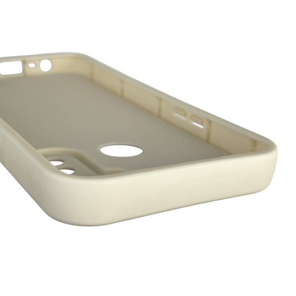 Чехол силиконовый Soft Touch с 3D принтом Майнкрафт для Realme 5i молочный (Полная защита камеры) 0041073 фото