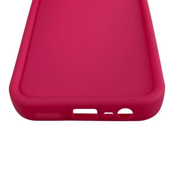 Чохол силіконовий Soft Touch для Realme Narzo 50A малиновий (Повний захист камери) 0054129 фото