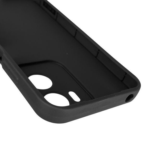 Чехол силиконовый Soft Touch с 3D принтом волшебной минни маус для Motorola G05 черный (Полная защита камеры) 0050234 фото