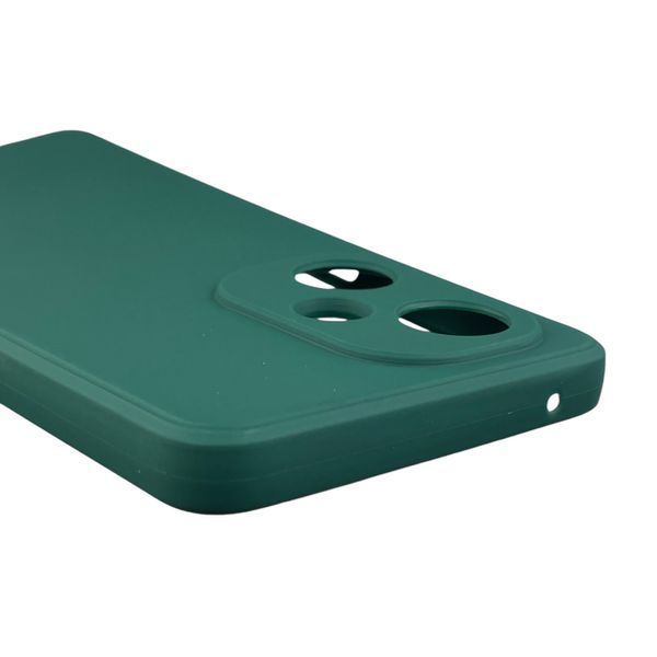 Чохол для OnePlus Nord CE 3 Lite з квадратними гранями із захистом камери на ванплас норс се 3 лайт зелений 0012382 фото