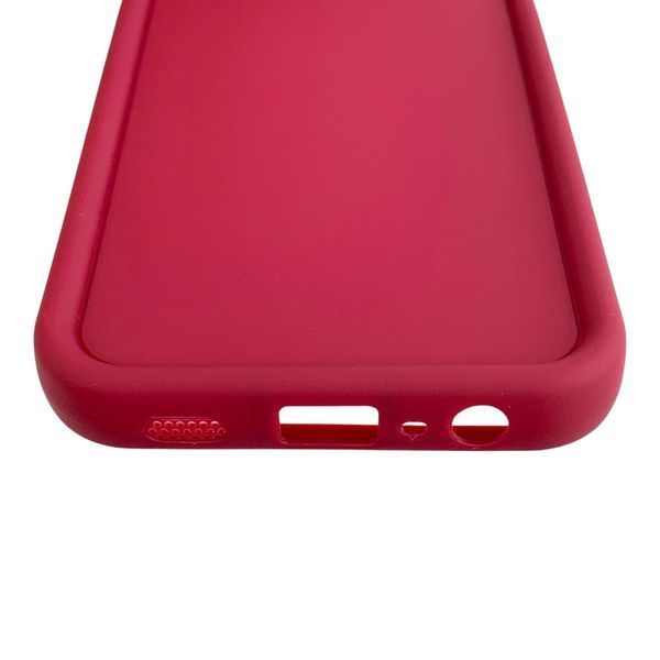 Чохол силіконовий Soft Touch для Oppo A15 бордовий (Повний захист камери) 0054299 фото