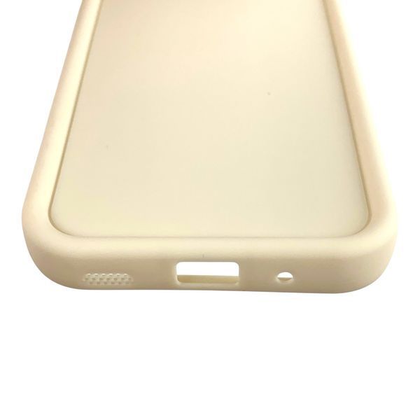 Чехол силиконовый Soft Touch для Samsung Galaxy M11 молочный (Полная защита камеры) 0053978 фото