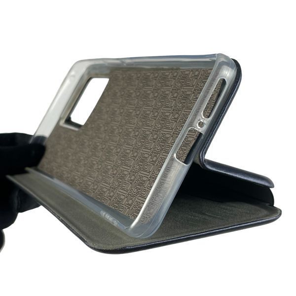Чехол-книжка для Motorola Edge 40 PAY40042RS с подставкой на моторола едж 40 тёмно-синяя 0000810 фото